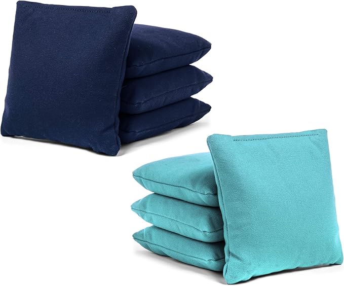 Tailgating Pros Cornhole Boards - 4'x2' Lightweight Cornhole Game- Includes Carrying Case, Set of 8 Corn Hole Bags & Tote