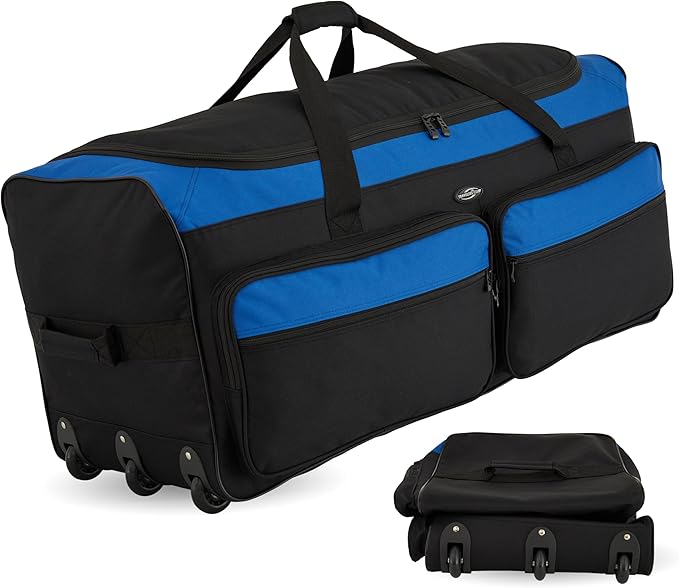 Travelers Club 36" Asgard 3-Wheel Rolling Duffel Bag