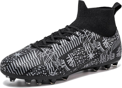 Adult Soccer Cleats Men Lightweight Football Boots Breathable Professional Sneaker Sport Athletic Ground Football Shoes