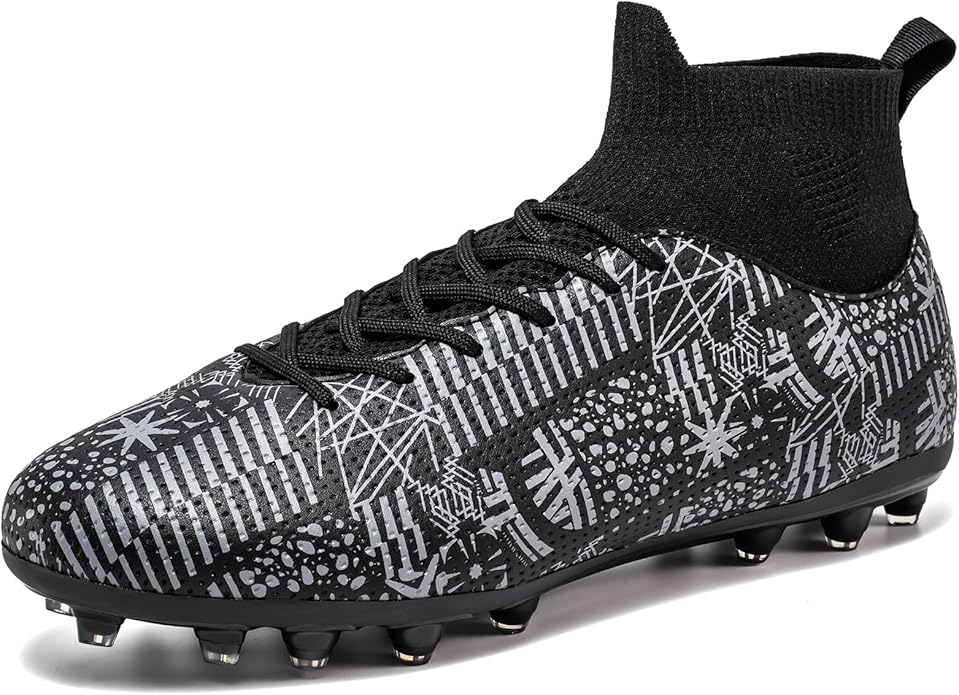 Adult Soccer Cleats Men Lightweight Football Boots Breathable Professional Sneaker Sport Athletic Ground Football Shoes