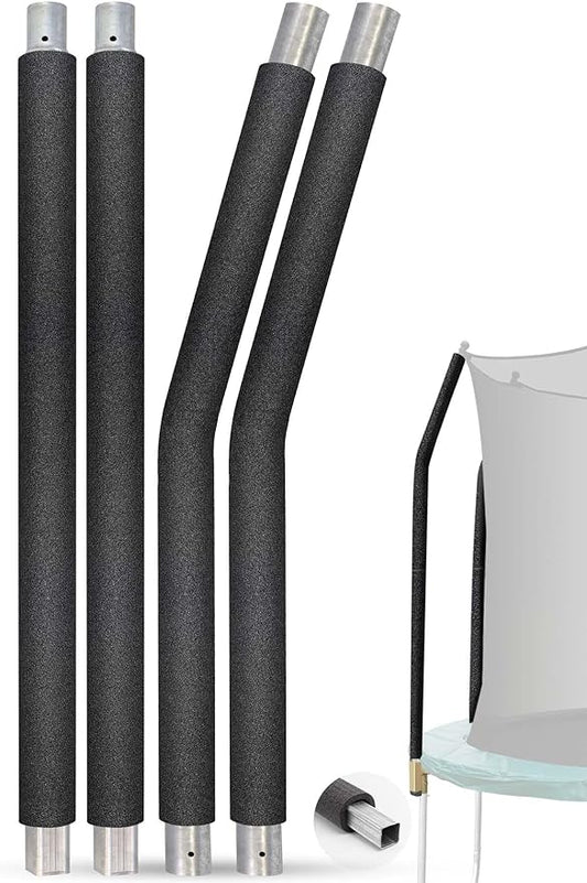 Trampoline Poles Replacement for Skywalker Or Jumpzylla,Galvanized Trampoline Enclosure Pole for Skywalker or Jumpzylla,Replace Parts#4201 4202 4135 OR for Jumpzylla 8ft 10ft&12ft 14ft