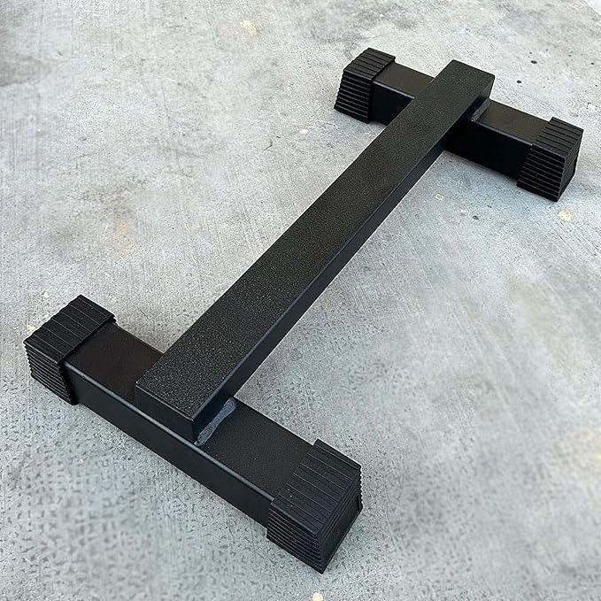 Steel Calf Raise Bar, Standing Machine for Stretching, Squat, Foot Stretch, Anti-Slip Solid Block (Calf Raise BAR 2)