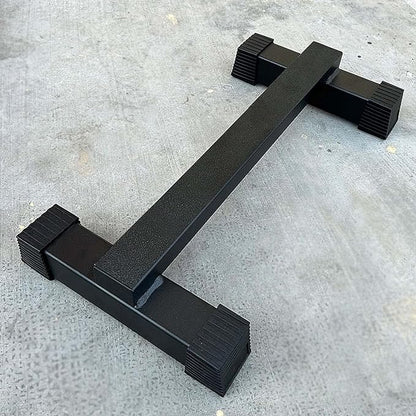 Steel Calf Raise Bar, Standing Machine for Stretching, Squat, Foot Stretch, Anti-Slip Solid Block (Calf Raise BAR 2)