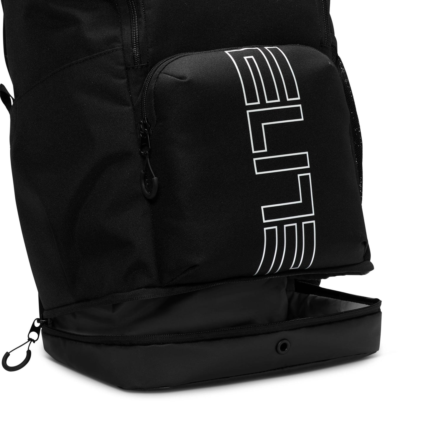 Nike, Unisex, Varsity Elite Backpack (32L), Black/Black/Metallic Silver, One Size