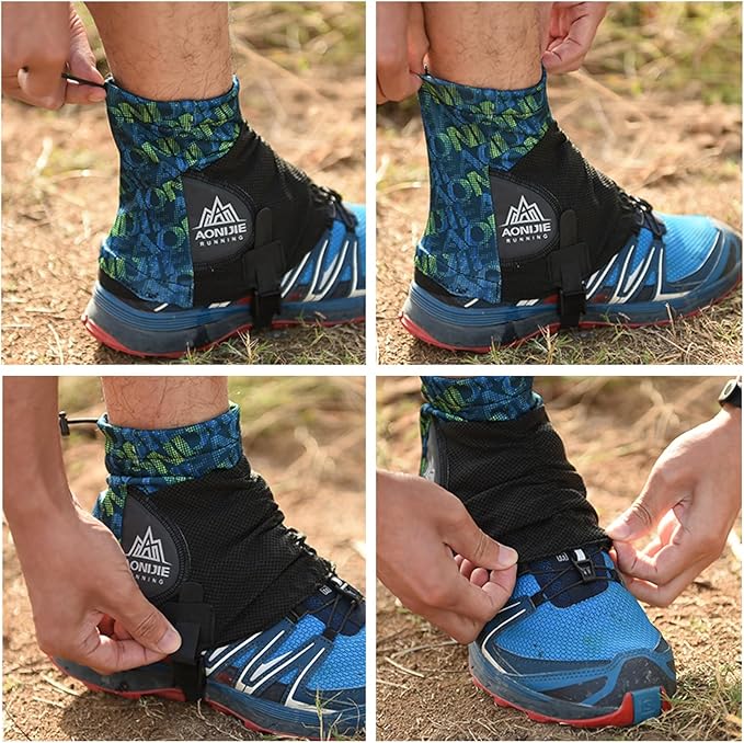 TRIWONDER Gaiters Low Gators Lightweight Waterproof Ankle Gaiters for Hiking Walking Backpacking