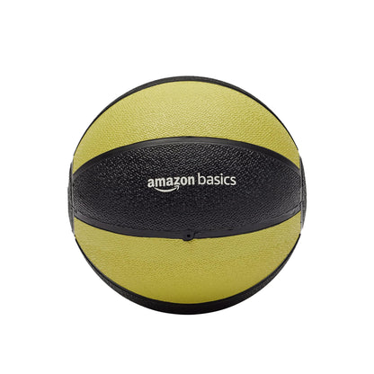 Amazon Basics Weighted Medicine Ball for Core Strength, Strength Training, Full-Body Workouts and