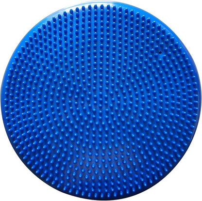 AppleRound Inflated Wobble Cushion with Hand Pump, Air Stability Board (Extra Thick), Core Balance Disc for Adults, Sensory Wiggle Seat for Kids, Flexible Seating for All Age, 13.5in / 34cm Diameter