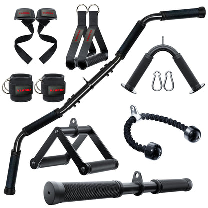 Cable Attachments for Gym,Cable Machine Accessories for Home Gym, Triceps Pull Down Attachment, LAT