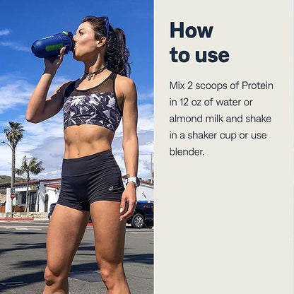 UCAN Energy + Whey Protein Powder - 19g Per Serving with Amino Acids EAAs & BCCAs - Keto, No Added Sugar, Gluten-Free - Cookies & Cream - 12 Servings