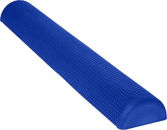 Bean Products High-Density EVA Foam Rollers | Deep Tissue Massager | Myofascial Release Textured Bumps | 36??Half Roller | Made in The USA