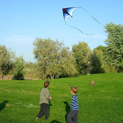 Mint's Colorful Life Delta Kite for Kids & Adults, Extremely Easy to Fly Kite, Best Kites for Beginner