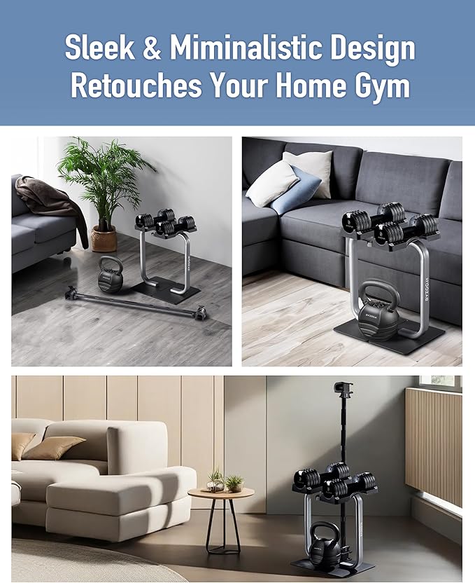 Adjustable Dumbbell – 12.5/25lb Single Unit OR Set of 2 – 5-in-1 Adjustable Weight for Home Gym, Strength Training & Fitness Workouts, White OR Black