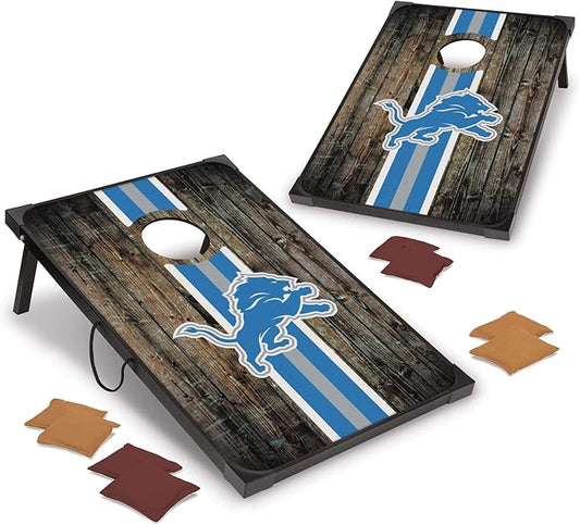 Wild Sports NFL 2' x 3' MDF Deluxe Cornhole Set - with Corners and Aprons