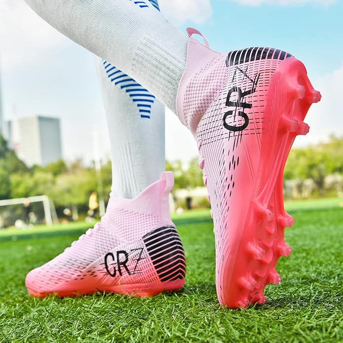 Soccer Cleats for Mens Womens Indoor Turf Soccer Shoes Youth AG TF Training Football Boots Unisex