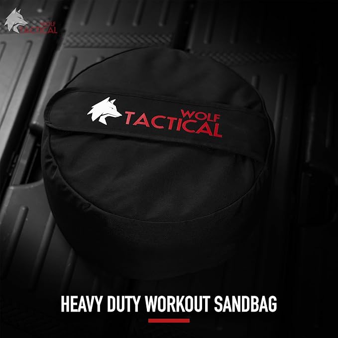 WOLF TACTICAL Sandbag Workout Bag Sand Bags for Weight Training Workout Sandbag Fitness Sand Bag