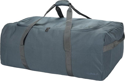 Large Duffle Bag 100L, Travel Duffel Bag for Men, Water & Tear Resistant Travel Bag, Extra Large Moving Bags Women Weekender Bag Overnight for Sports Travel Essentials, Camping Gear Storage (Gray)