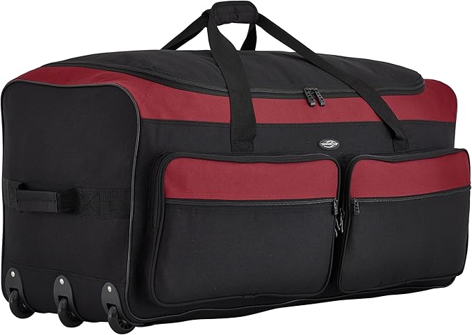Travelers Club 36" Asgard 3-Wheel Rolling Duffel Bag
