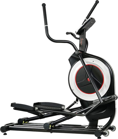 Sunny Health & Fitness Elliptical Trainer Machine w/Built-in Pulse Sensor, Low Impact Cardio Exerciser & Full-Body Cross Training for Home, Optional Free SunnyFit App Link & Electric w/300LB Load