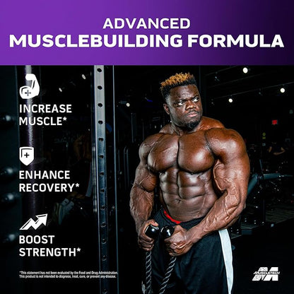 Muscletech High-Protein Mass Gainer (Triple Chocolate Brownie, 6LB) - Mass Tech Extreme 2000 Mass Gainer Protein Powder Supplement - Weight Gainer for Increase Muscle, Enhanced Recovery & Strength