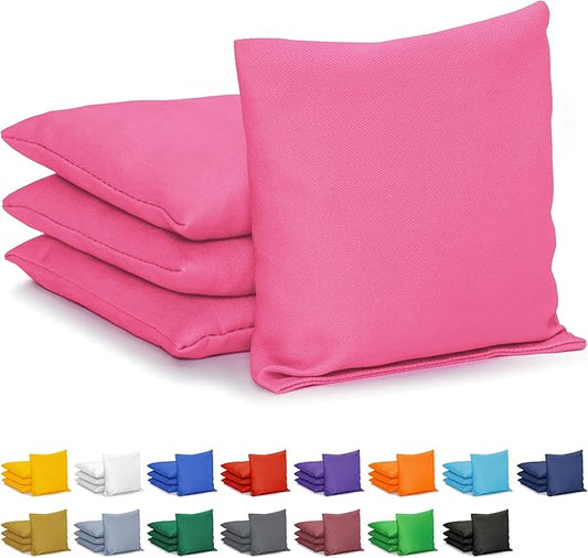 GoSports Classic Cornhole Bean Bags Set of 4-16 Colors Available - Regulation All Weather, Mix and