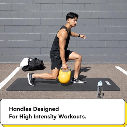 Kettlebell Kings Competition Kettlebells Weight (33mm handle) 4-32 KG | Hand weights Workout Gym Equipment & Strength training sets for Women & Men | Weights set for Home Gym