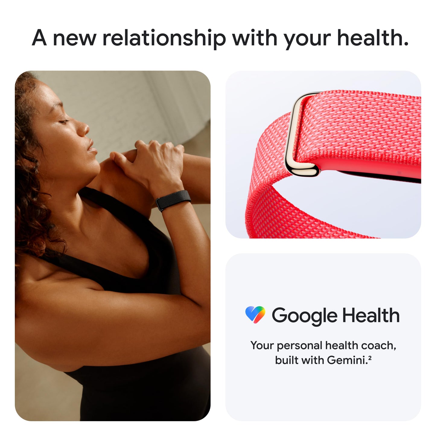 Google Fitbit Air Performance Loop Band - One Size - Obsidian