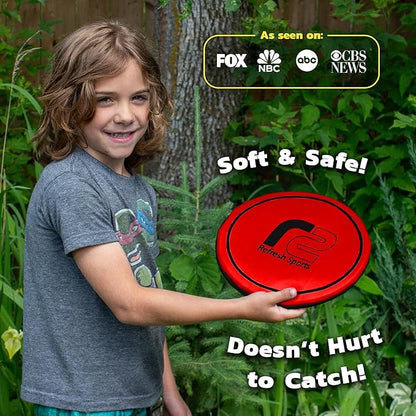 Soft Flying Disc for Kids: Beach Soft Disc - Durable Design Floats On Water - Beach Toys, Pool Toys & Game for Adults Outdoor Fun Camping Games - Boy Gifts & Girls Ages 5 6 7 8 9 10 11 12 13 +