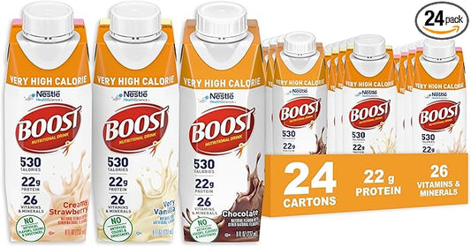 BOOST Very High Calorie Nutritional Drink ??Helps Weight Gain & Maintenance -530 Calories -26