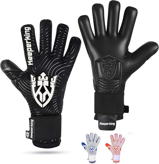 Professional Soccer Goalie Gloves Kids, Boys, Youth, Adult, Men- Football Goalkeeper Glove Strong