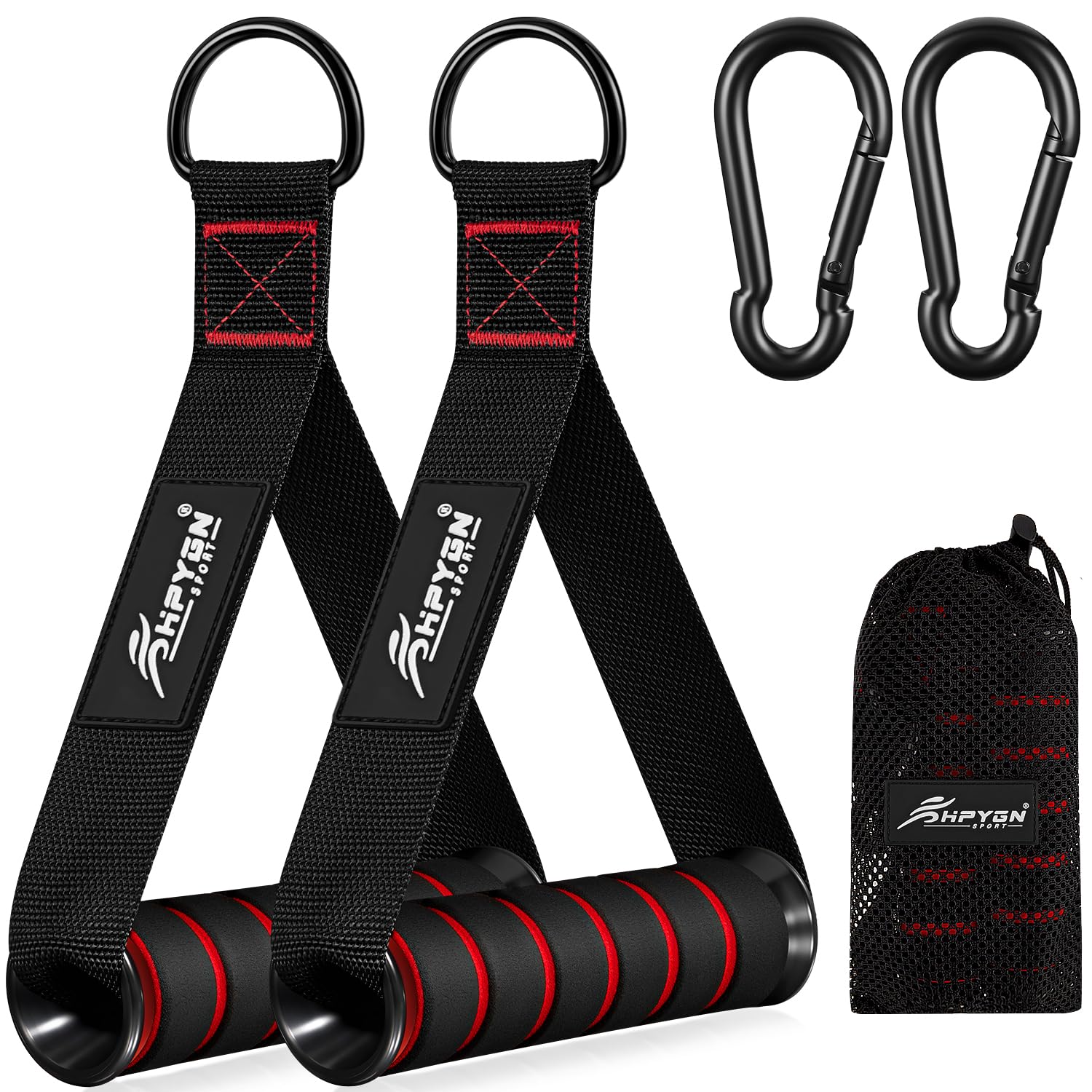 HPYGN Exercise Handles, Replacement Fitness Equipment for Pilates,Yoga,Strength Trainer, Heavy Duty