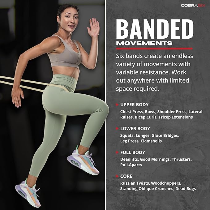 Resistance Bands for Working Out Men and Women | Resistance Bands for at Home Workouts, Powerlifting, Stretching, WOD, Strength Training and Pull Ups