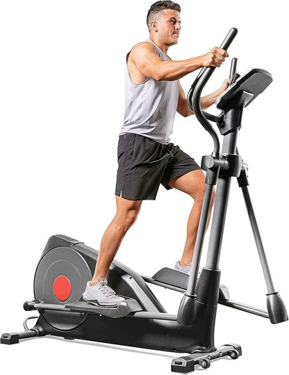 Sunny Health & Fitness Full Body Workout Elliptical Trainer with Digital Performance Monitor, Low Impact Exercise, and Optional Bluetooth with Exclusive SunnyFit App