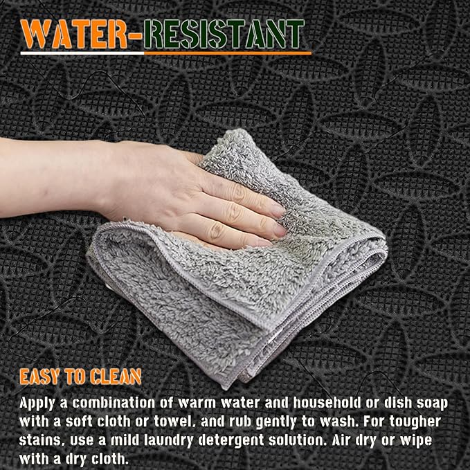 GWT Puzzle Exercise Mat, EVA Foam Interlocking Floor Tiles for Home Gym, Workout Equipment, Treadmill, Protective Flooring, Fit Tile 48 SQ FT (12 Pcs)