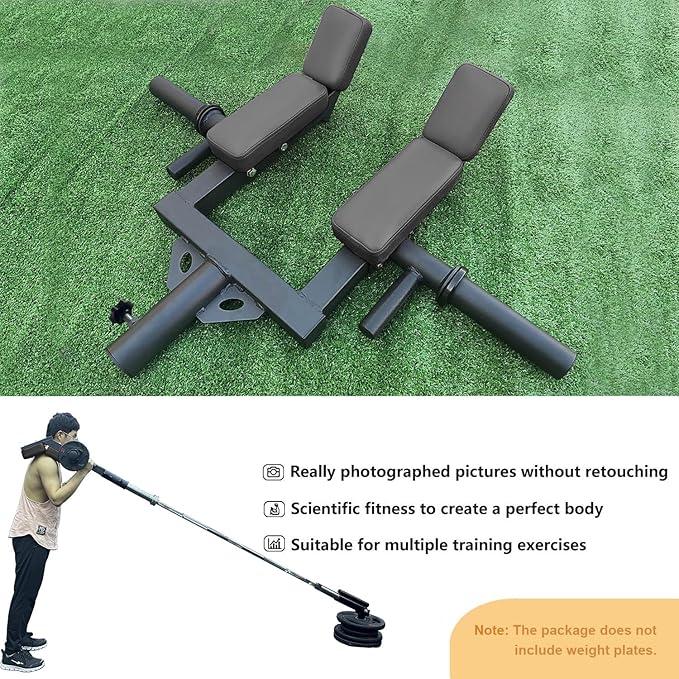 Viking Press Landmine Handle for 2-Inch Barbell, Hack Squat T-Bar Row Attachment Strength Training Accessories, Shoulder Press Landmine Attachment Equipment