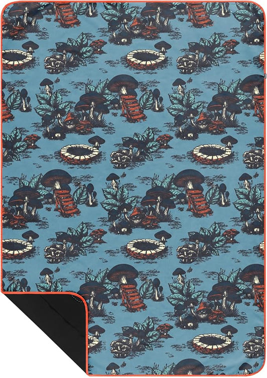Rumpl Everywhere Mat, Waterproof Picnic Blanket and Ground Mat for Camping, Hiking, and Picnicking