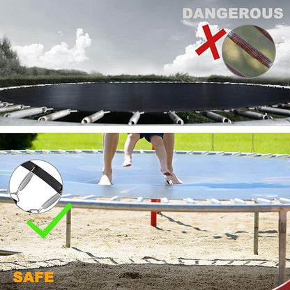 72pcs Trampoline Springs 5.5 inch: Trampoline Replacement Parts Springs with Puller Tool for Indoor Outdoor Trampolines,Heavy Duty Stainless Steel,Weather Resistant