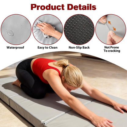 3 Inch Thick Yoga Mat 72 * 32 * 3 inch Extra Thick Exercise Mats Non-Slip Workout Mat for Pilates