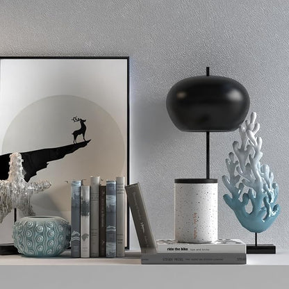 14OZ Lavender Scented Candle - Aromatherapy Candles with Lid - Soy Candles for Home Scented - Ceramic Jar Candles Decorated with Gold Dust for Bedroom Kitchen Home Decor, Housewarming Party