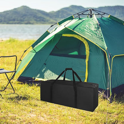 Sports Duffle Bag 36IN Extra Large Travel Duffel Luggage Bag with Upgrade 2-way Lockable Zippers, Durable & Water Resistant (36inch)