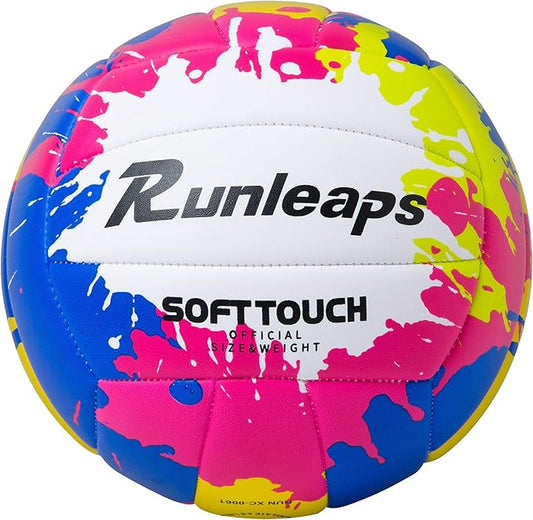 Beach Volleyball Official Size 5 Soft Waterproof Volleyball Sand Sports PU Ball for Indoor