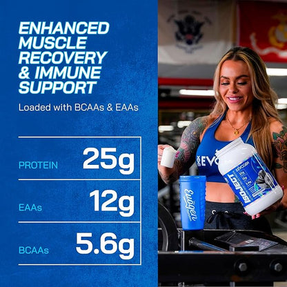 Evogen Isoject - Whey Protein Isolate | Ultra-Pure Whey Protein Powder with Ignitor Enzymes, BCAAs, and EAAs | Enhanced Absorption & Recovery | Cookies and Cream | 25 Servings