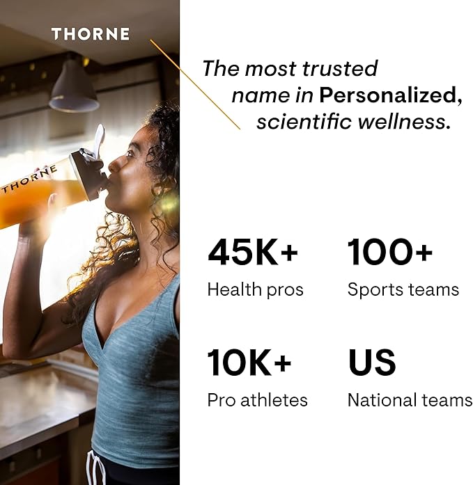 THORNE - Daily Electrolytes - Zero Sugar & Low-Calorie Electrolyte Drink Mix - Naturally Flavored & Sweetened - NSF Certified for Sport - Variety - 30 Stick Packs