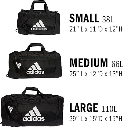 adidas Unisex Adult Defender 4.0 Gym Duffel Bag for Men and Women