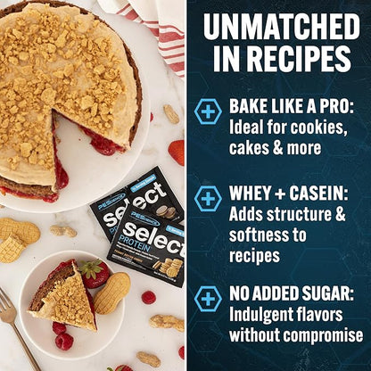 PEScience Select Protein Powder, Whey and Casein Blend, Clean Protein Powder for Women and Men, Low Calorie, Low Carb, Keto Friendly, Gluten Free - Pumpkin Pie, 27 Servings