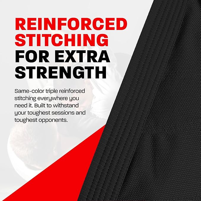 Hawk Sports Brazilian Jiu Jitsu Gi for Men and Women with Jacket, Pants, and White Belt for Martial Arts Training