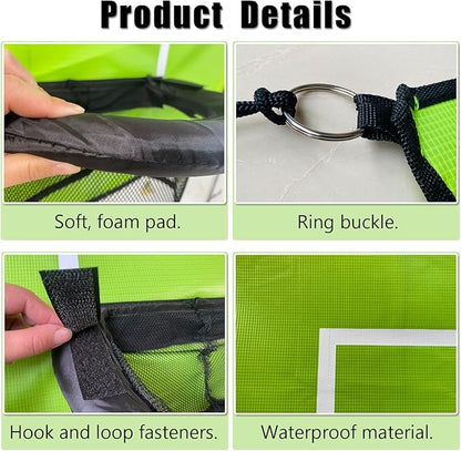 Trampoline Basketball Hoop, with Pump and 4 Mini Balls, Easy to Install, Universal Trampoline Accessories, Trampolines Basketball for Dunking