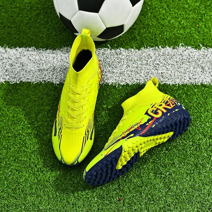 Soccer Cleats for Mens Womens Indoor Turf Soccer Shoes Youth AG TF Training Football Boots Unisex