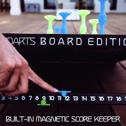 POPDARTS Board Edition (1 Board) - Fun Backyard, Indoor or Outdoor Toss Game - Requires Skill - Easy Set Up & Fun to Play!