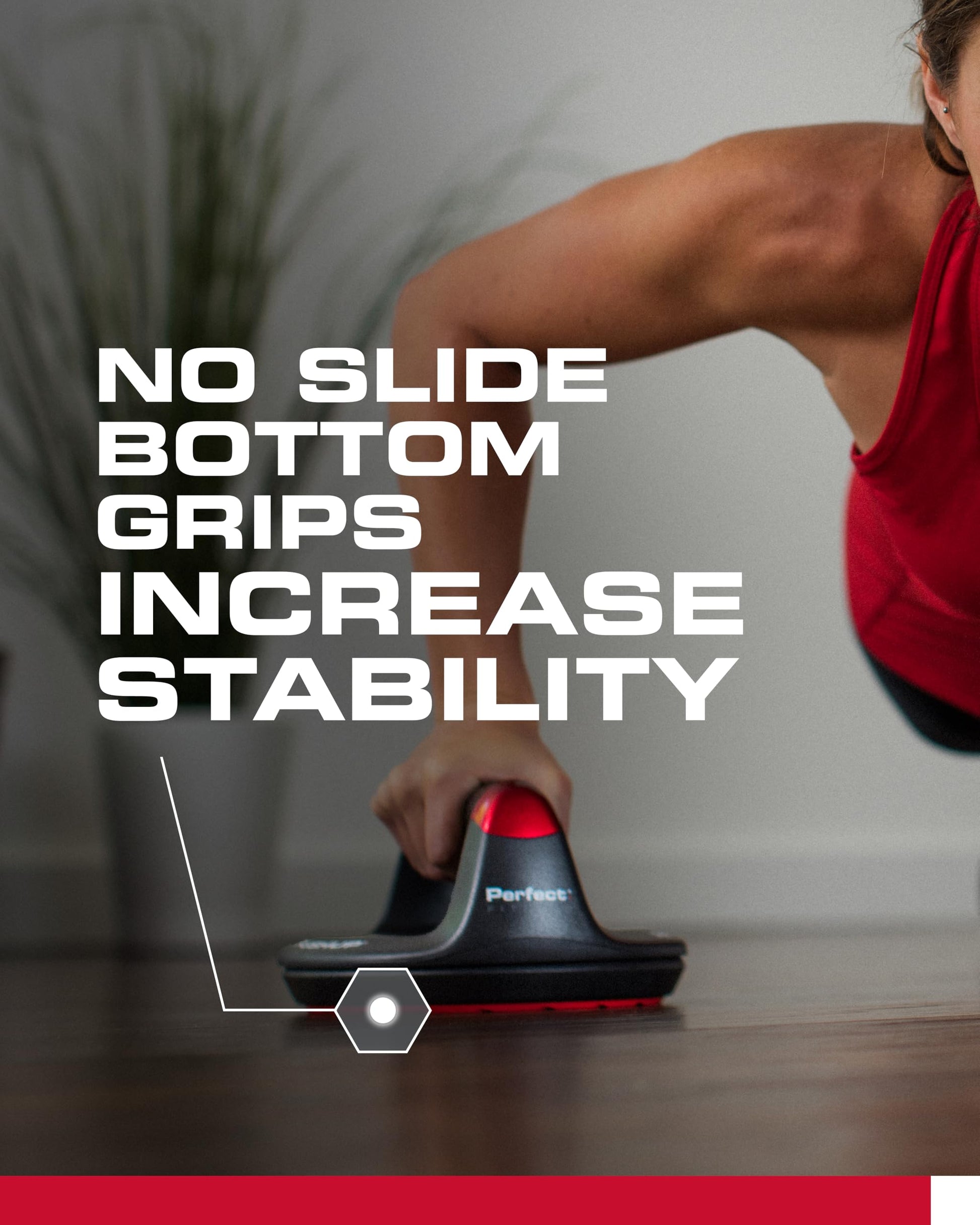Perfect Pushup Elite - Rotating Handle Design with Steel Ball Bearings for Smooth, Effortless