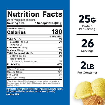 Nutricost Whey Protein Powder Pineapple (2 LBS) - Gluten-Free, GMO-Free, from Whey Protein Concentrate